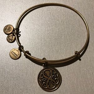 Alex and Ani Infinity Charm Bangle